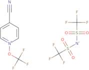 4-Cyano-N-trifluoromethoxypyridinium triflimide
