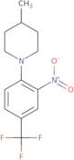 4-Methyl-1-[2-nitro-4-(trifluoromethyl)phenyl]piperidine