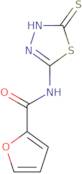 N-(2-Sulfanylidene-3H-1,3,4-thiadiazol-5-yl)-2-furancarboxamide