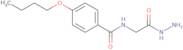 4-Butoxy-N-(2-hydrazino-2-oxoethyl)benzamide