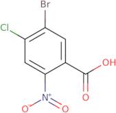 5-Bromo-4-chloro-2-nitrobenzoic acid