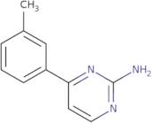 4-(3-Methylphenyl)pyrimidin-2-amine