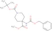 Methyl 1-Boc-4-(cbz-amino)piperidine-4-carboxylate