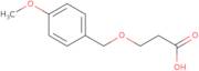 3-[(4-Methoxyphenyl)methoxy]propanoic acid