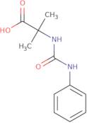 2-Methyl-2-[(phenylcarbamoyl)amino]propanoic acid