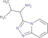 2-Methyl-1-{[1,2,4]triazolo[4,3-a]pyridin-3-yl}propan-1-amine