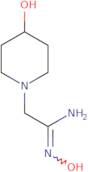 N'-Hydroxy-2-(4-hydroxypiperidin-1-yl)ethanimidamide