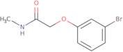 2-(3-Bromophenoxy)-N-methylacetamide