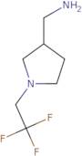 [1-(2,2,2-Trifluoroethyl)pyrrolidin-3-yl]methanamine