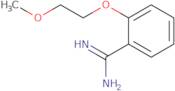 2-(2-Methoxyethoxy)benzene-1-carboximidamide