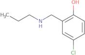 4-Chloro-2-[(propylamino)methyl]phenol