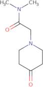 N,N-Dimethyl-2-(4-oxopiperidin-1-yl)acetamide