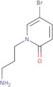 1-(3-Aminopropyl)-5-bromo-1,2-dihydropyridin-2-one