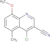 4-Chloro-8-methoxy-5-methylquinoline-3-carbonitrile