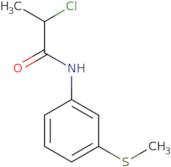 2-Chloro-N-[3-(methylsulfanyl)phenyl]propanamide