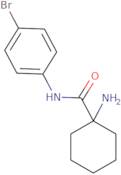 1-Amino-N-(4-bromophenyl)cyclohexane-1-carboxamide