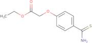 Ethyl 2-(4-carbamothioylphenoxy)acetate