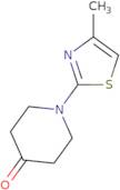 1-(4-Methyl-1,3-thiazol-2-yl)piperidin-4-one