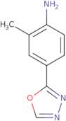 2-Methyl-4-(1,3,4-oxadiazol-2-yl)aniline