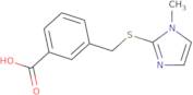 3-{[(1-Methyl-1H-imidazol-2-yl)sulfanyl]methyl}benzoic acid