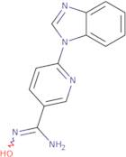 6-(Benzimidazol-1-yl)-N'-hydroxypyridine-3-carboximidamide