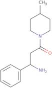 3-Amino-1-(4-methylpiperidin-1-yl)-3-phenylpropan-1-one