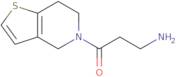 3-Amino-1-{4H,5H,6H,7H-thieno[3,2-c]pyridin-5-yl}propan-1-one