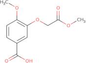 4-Methoxy-3-(2-methoxy-2-oxoethoxy)benzoic acid