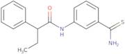 N-(3-Carbamothioylphenyl)-2-phenylbutanamide