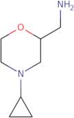 (4-Cyclopropylmorpholin-2-yl)methanamine