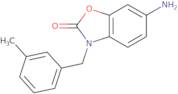 6-Amino-3-[(3-methylphenyl)methyl]-2,3-dihydro-1,3-benzoxazol-2-one