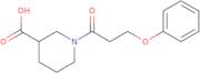 1-(3-Phenoxypropanoyl)piperidine-3-carboxylic acid