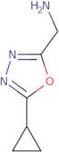 (5-Cyclopropyl-1,3,4-oxadiazol-2-yl)methanamine