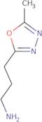 3-(5-Methyl-1,3,4-oxadiazol-2-yl)propan-1-amine