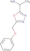 1-[5-(Phenoxymethyl)-1,3,4-oxadiazol-2-yl]ethanamine