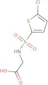 2-(5-Chlorothiophene-2-sulfonamido)acetic acid