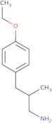 3-(4-Ethoxyphenyl)-2-methylpropan-1-amine