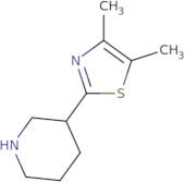 3-(Dimethyl-1,3-thiazol-2-yl)piperidine