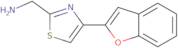 [4-(1-Benzofuran-2-yl)-1,3-thiazol-2-yl]methanamine