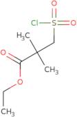 Ethyl 3-(chlorosulfonyl)-2,2-dimethylpropanoate