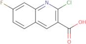 2-Chloro-7-fluoroquinoline-3-carboxylic acid