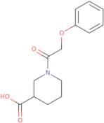 1-(Phenoxyacetyl)piperidine-3-carboxylic acid