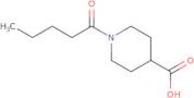 1-Pentanoylpiperidine-4-carboxylic acid