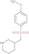 3-((4-Methoxyphenylsulfonyl)methyl)piperidine