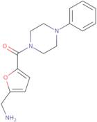 [5-(4-Phenylpiperazine-1-carbonyl)furan-2-yl]methanamine