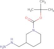 tert-Butyl 3-(hydrazinylmethyl)piperidine-1-carboxylate