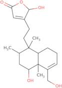 6α,16,18-Trihydroxycleroda-3,13-dien-15,16-olide