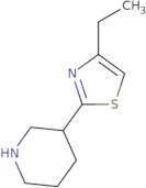 3-(4-Ethyl-1,3-thiazol-2-yl)piperidine