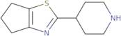 4-{4H,5H,6H-Cyclopenta[D][1,3]thiazol-2-yl}piperidine