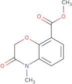 Methyl 4-methyl-3-oxo-3,4-dihydro-2H-1,4-benzoxazine-8-carboxylate